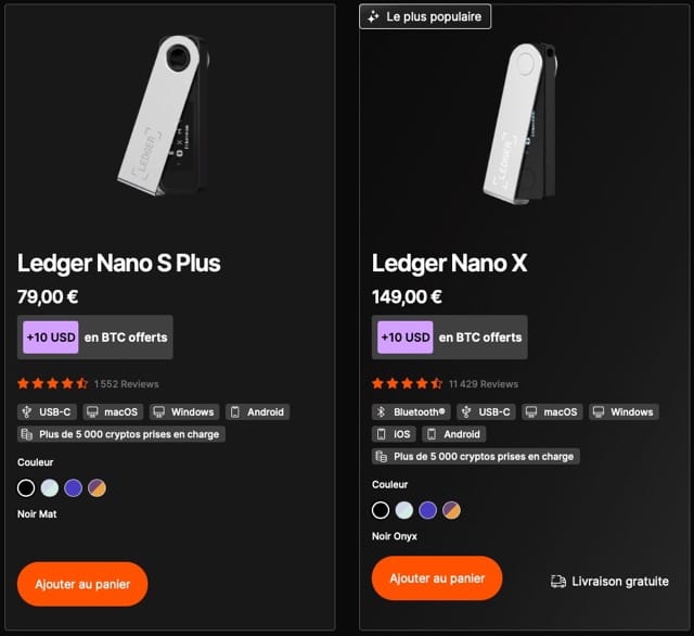 Code promo Ledger