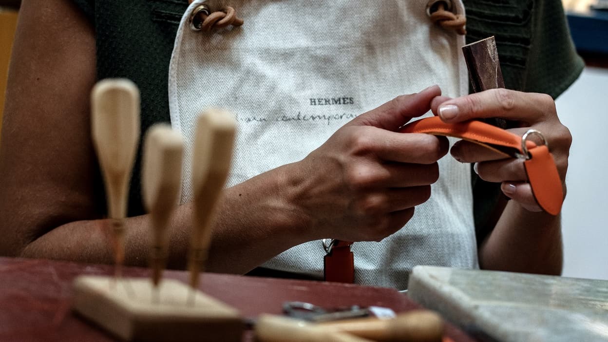 Atelier de Hermès - Louviers (Normandie)