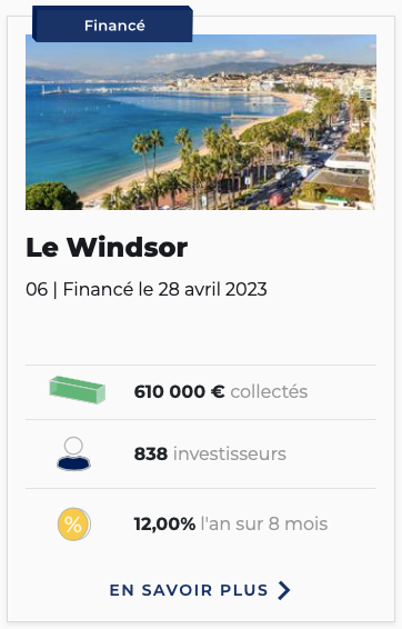 Projet Le Windsor La Première Brique