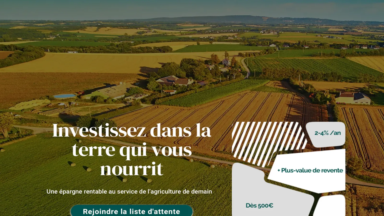 Hectarea : Investissez dans la terre agricole durable