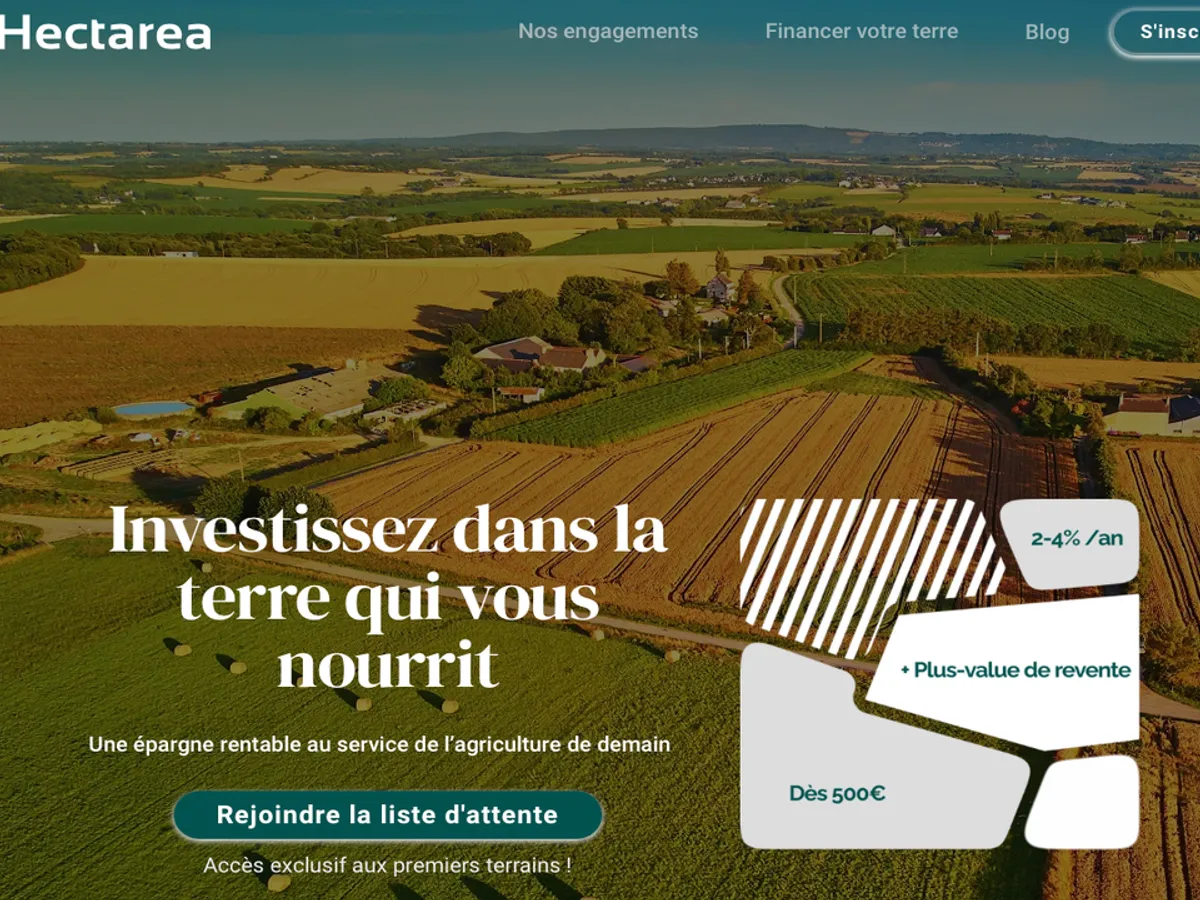 Hectarea : Investissez dans la terre agricole durable