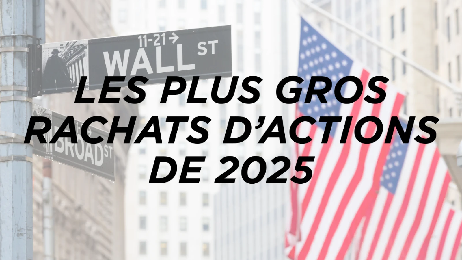 Les plus gros rachats d’actions de 2025 : Apple et Nvidia mènent la danse