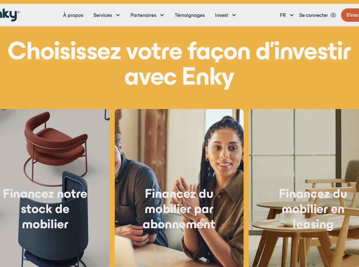 Enky Invest : la plateforme qui révolutionne l’investissement dans le mobilier durable