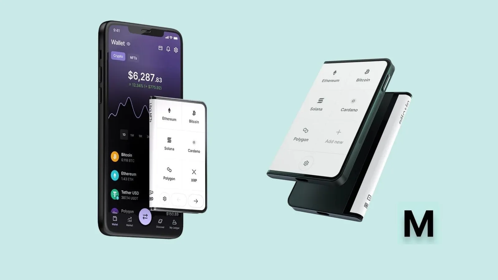 Ledger Stax : un wallet crypto au design unique