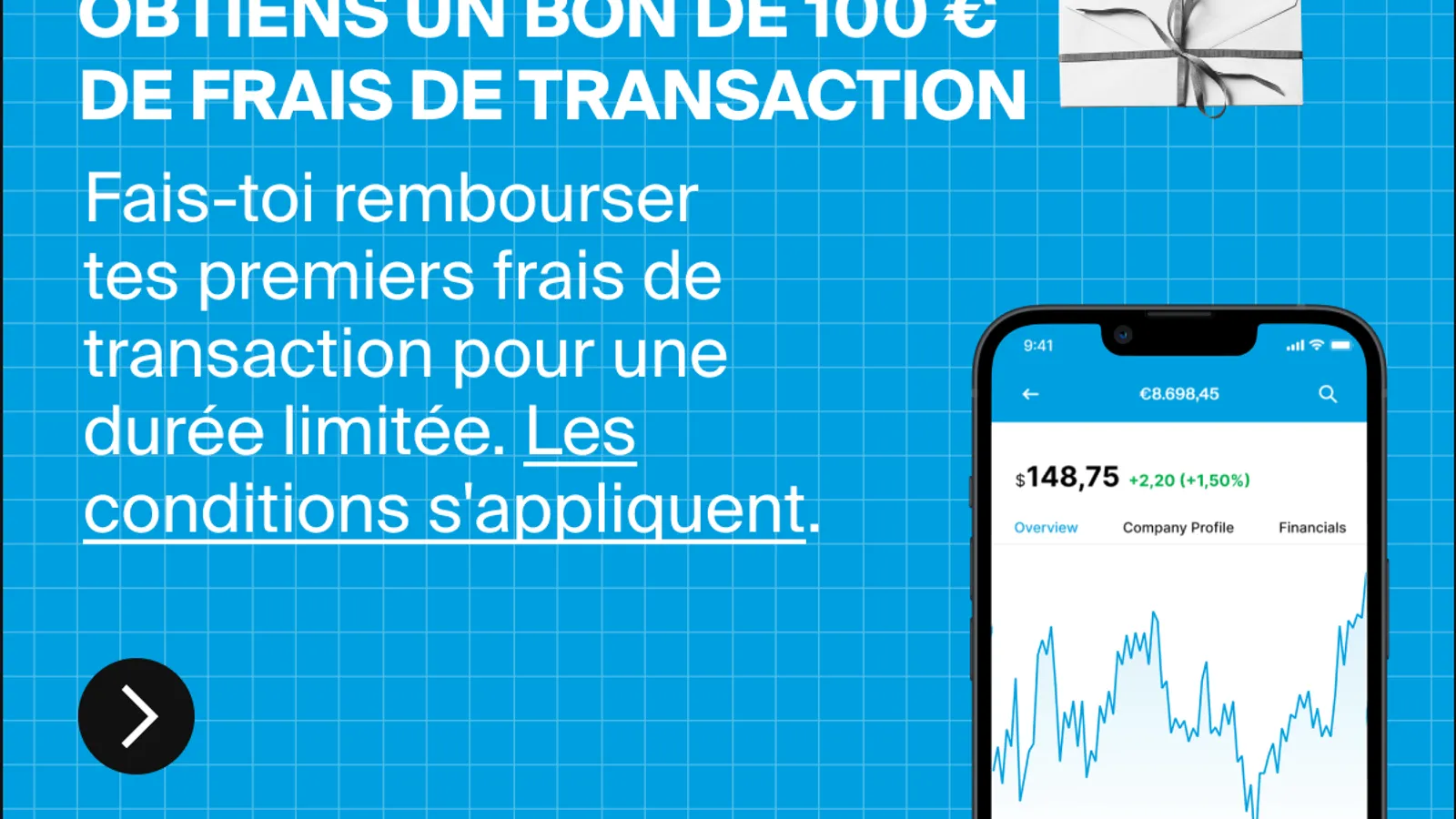 Code promo DEGIRO : offre de bienvenue (100€ offerts)