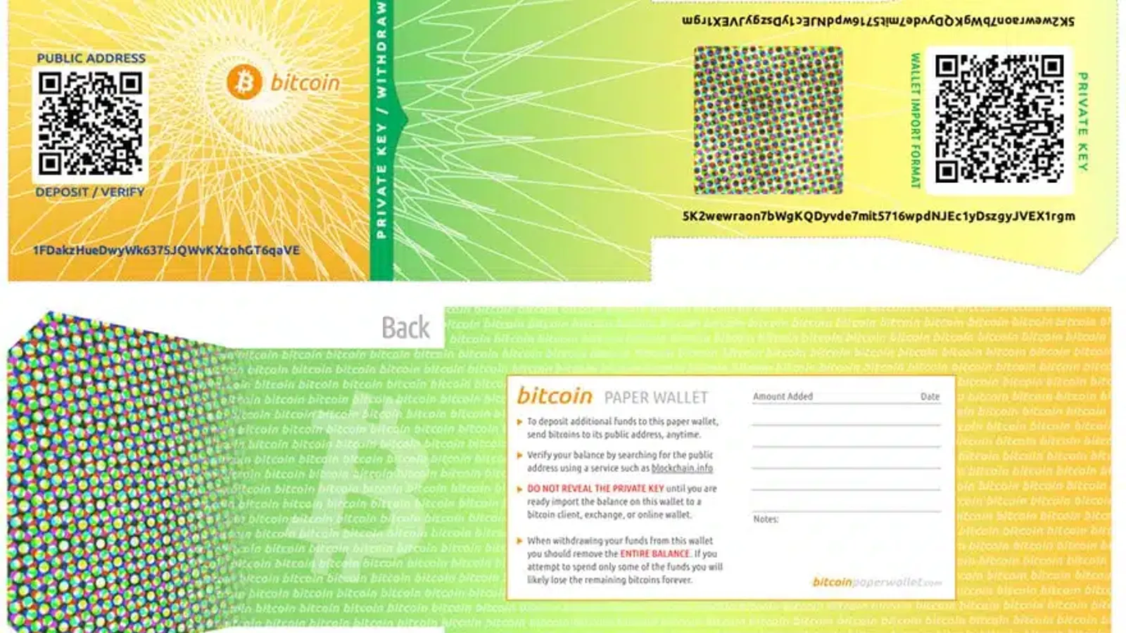 Paper wallet : Fonctionnement et comment en créer un ?